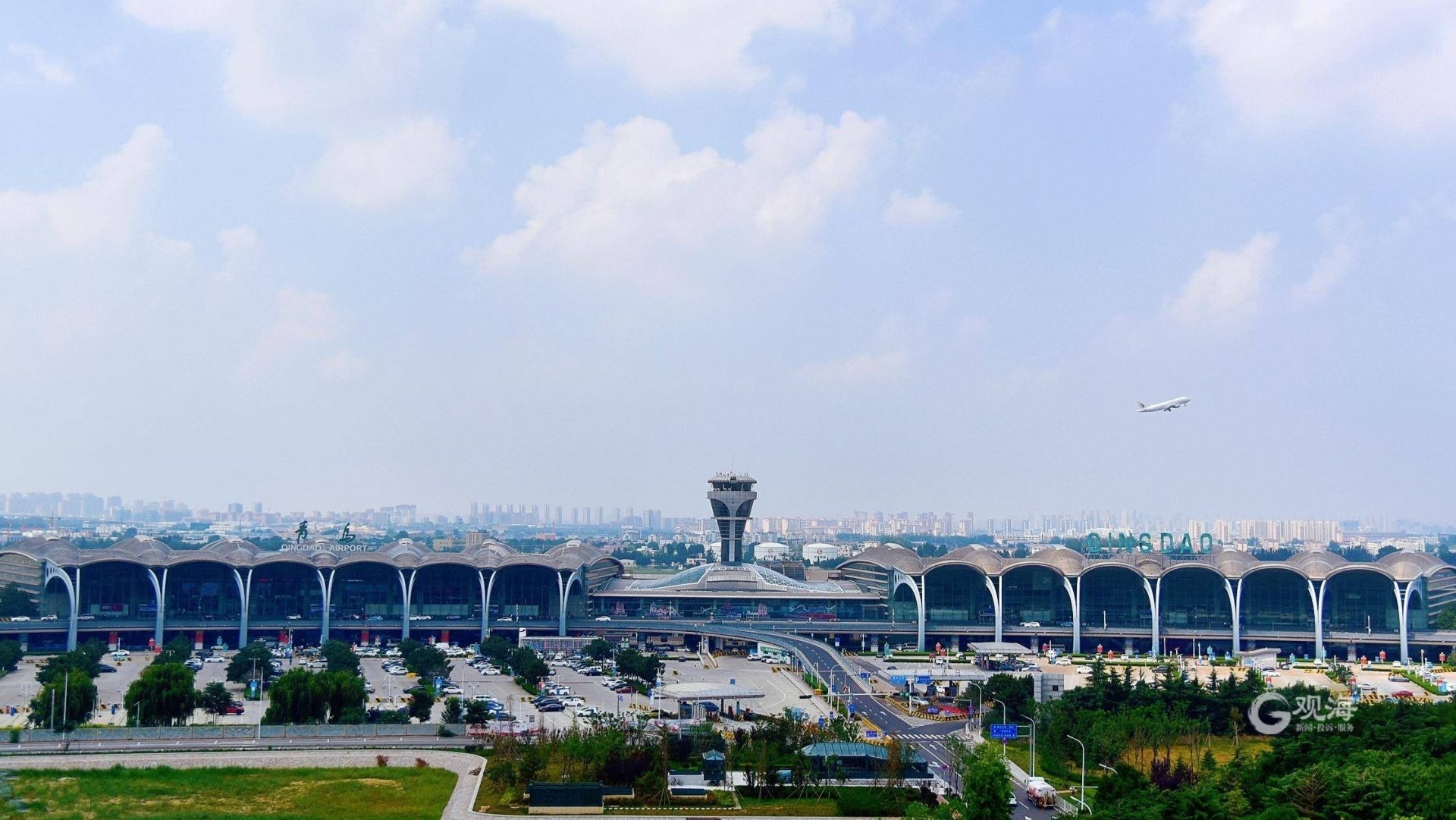 胶东机场飞机图片