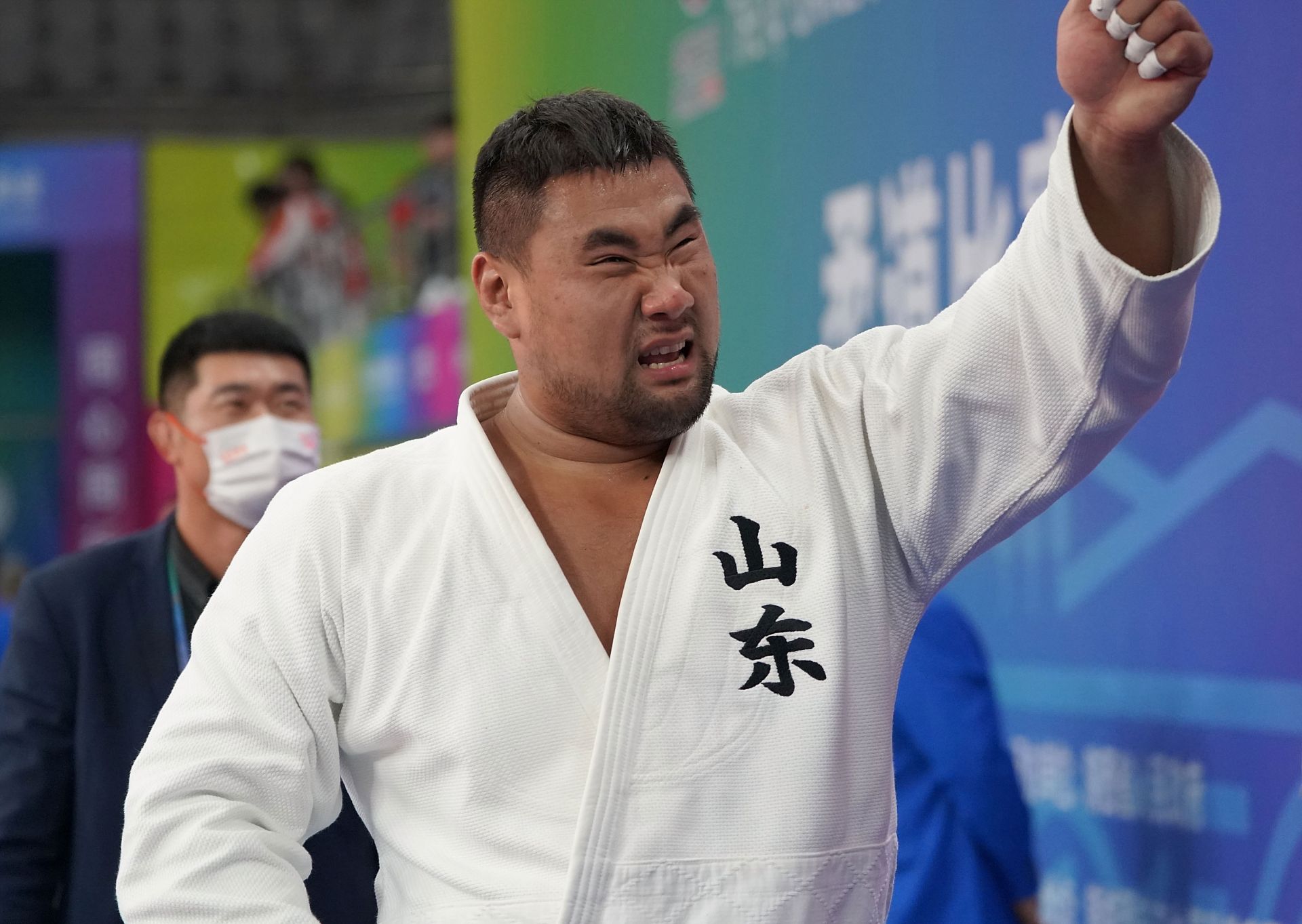 （全运会）（7）柔道――尹永杰夺得男子100公斤以上级冠军