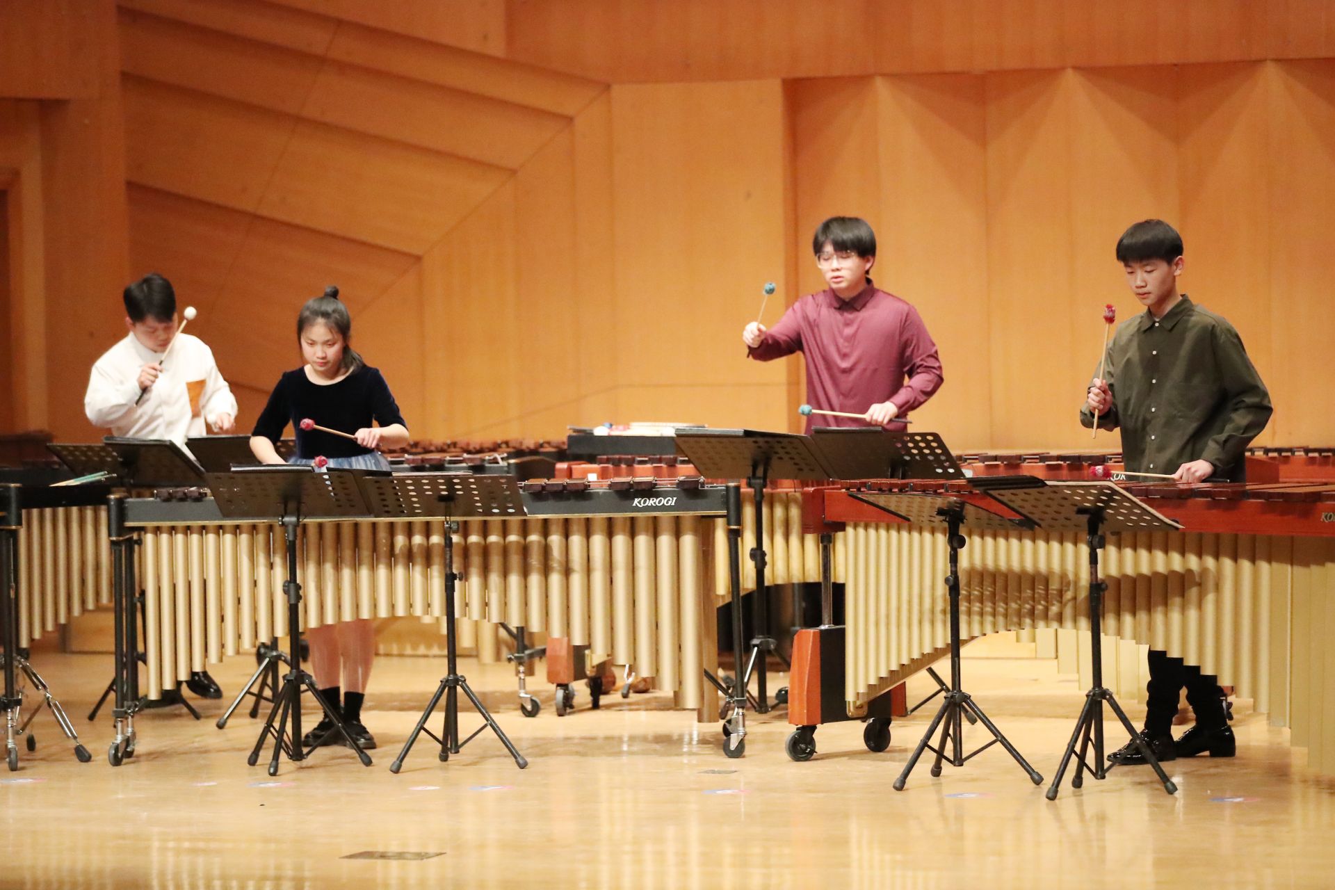 奏响新年乐章马林巴演奏高手齐聚青岛