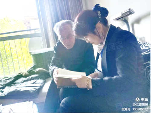 定期上门，用心守护独居老人是青特固有的社会责任感！