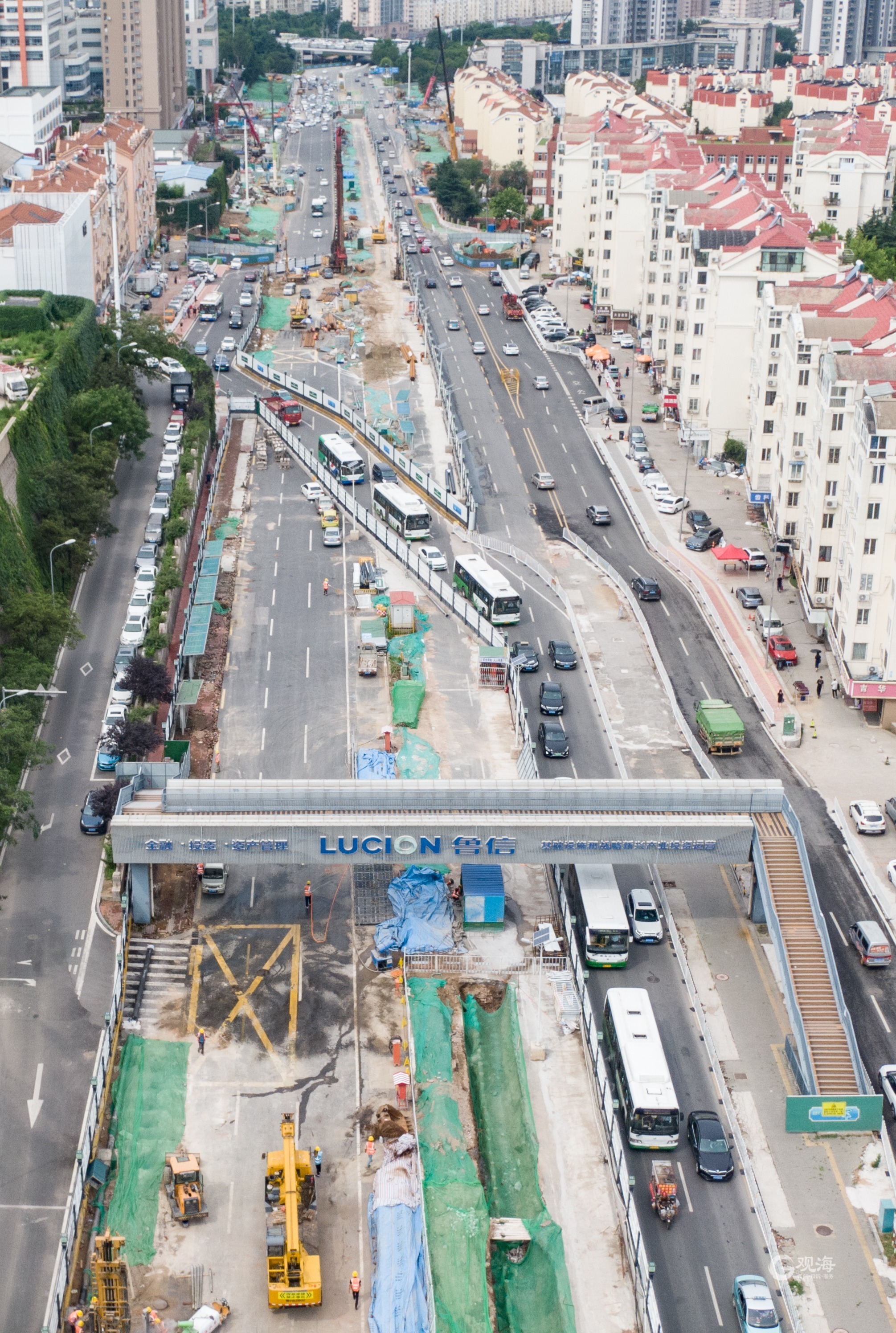 青岛辽阳路高架桥规划图片