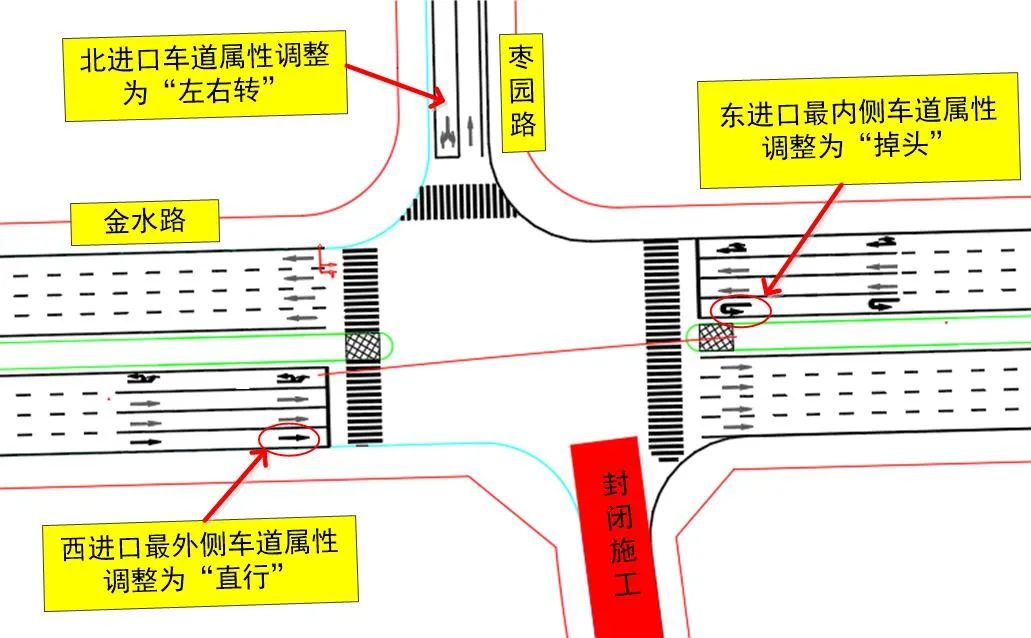 出行注意！枣园路（虎山路 金水路）路段占道施工，周边调流 青岛新闻网 