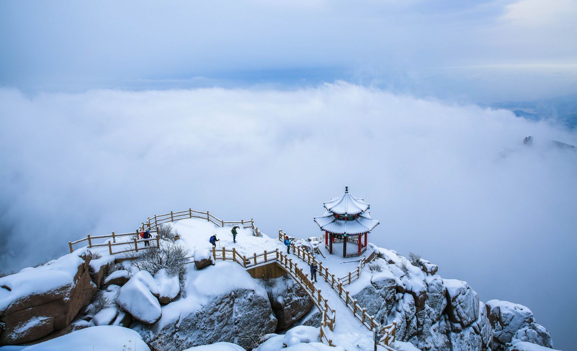 大雪景色很美图片