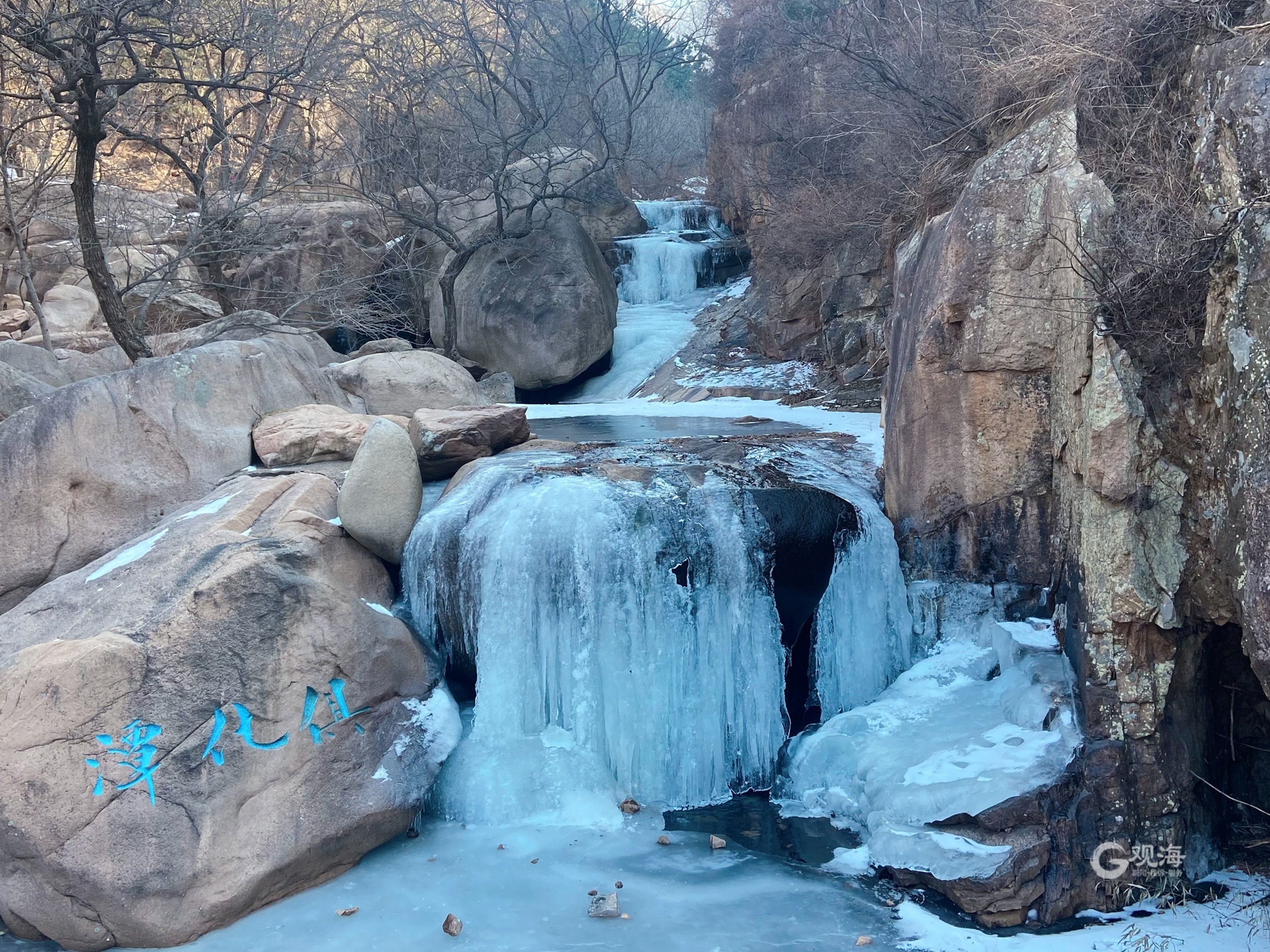 崂山北九水山水风光,高清图片-壁纸族