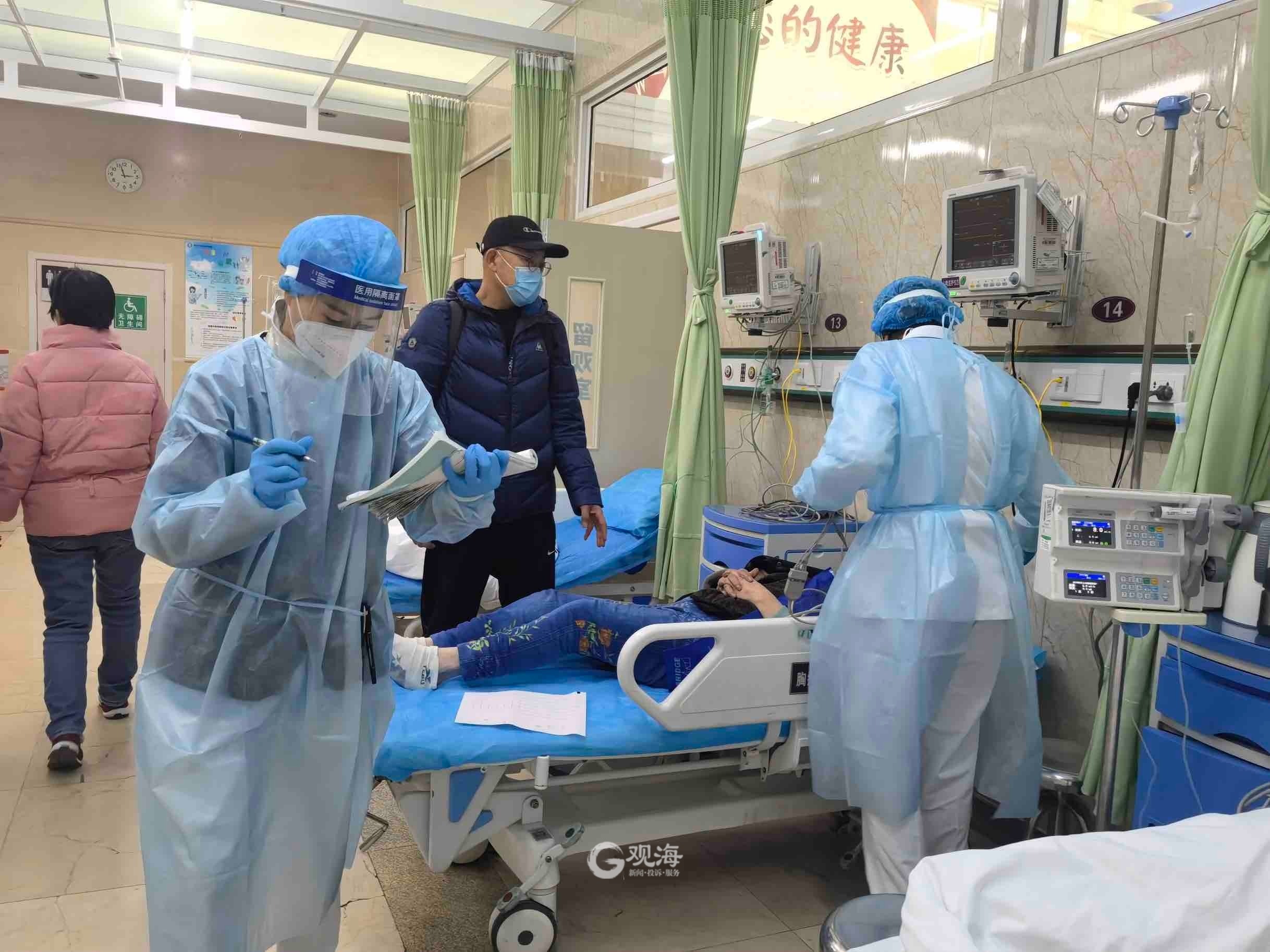 与时间赛跑的“病毒捕手”!记者直击青岛医护人员救治一线-青报网-青岛日报官网