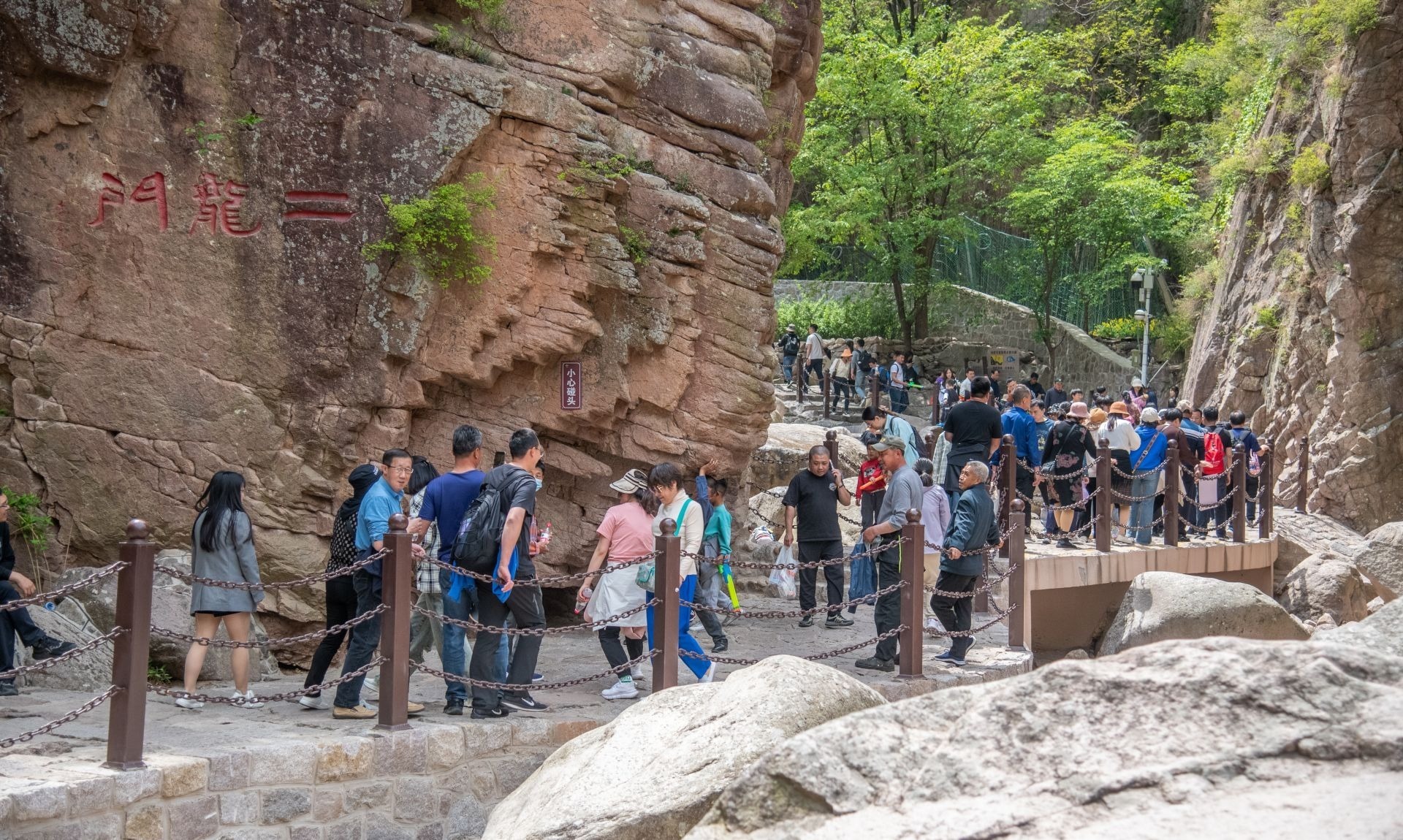 九水游览区实拍:有一种崂山,叫魅力值“狂飙”-青报网-青岛日报官网
