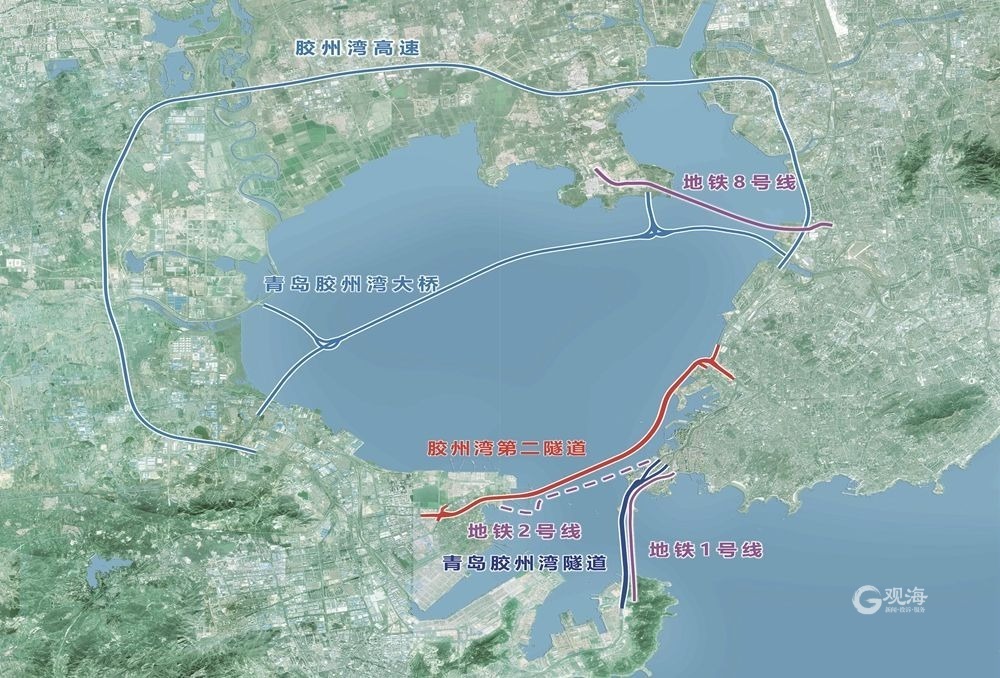 胶州湾第二隧道今日开启穿海作业-青报网-青岛日报官网