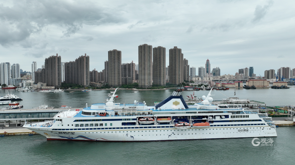 蓝梦之星号首航青岛国际邮轮实现北方首批复航