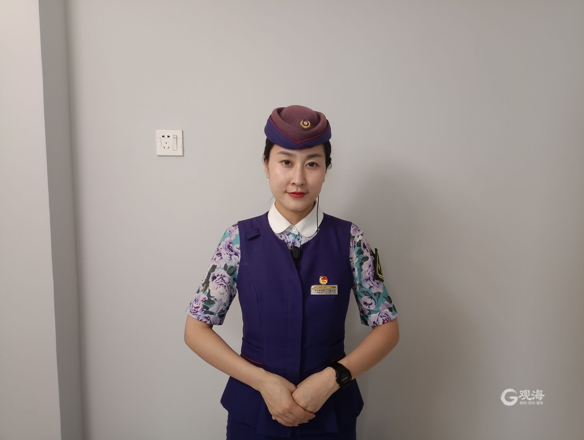 高龄孕妇车厢突发早产迹象青岛客运段d6076次动车为新生命多停6分钟