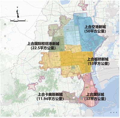 上合示范区地图规划图图片