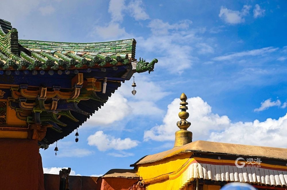 观海新闻记者援藏日记245丨藏汉合璧夏鲁寺见证藏汉文化融合之美