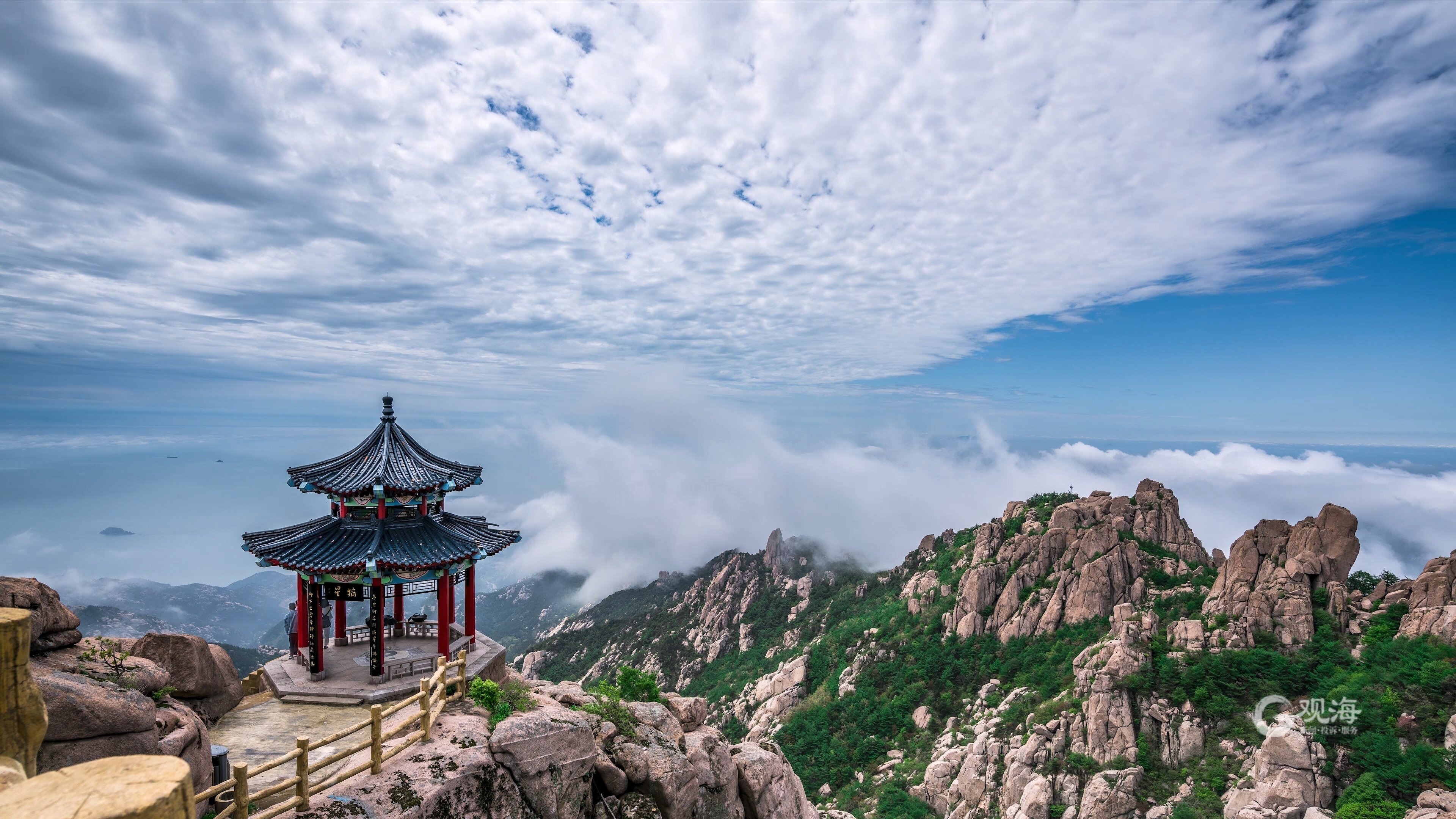 崂山风景照片高清图片