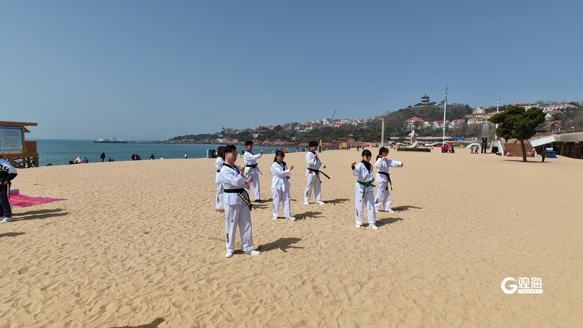 从沙滩走向奥运青岛柔道四十岁啦