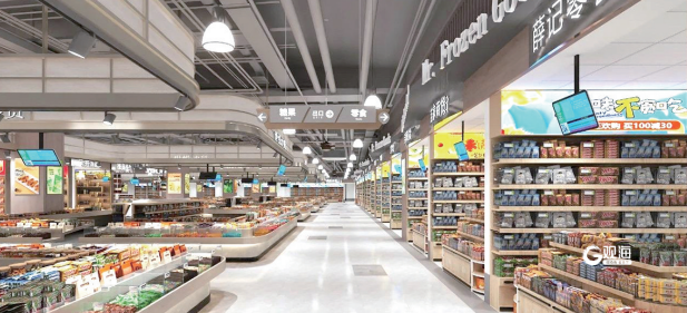 抚顺路批发市场改造提升工程效果图.