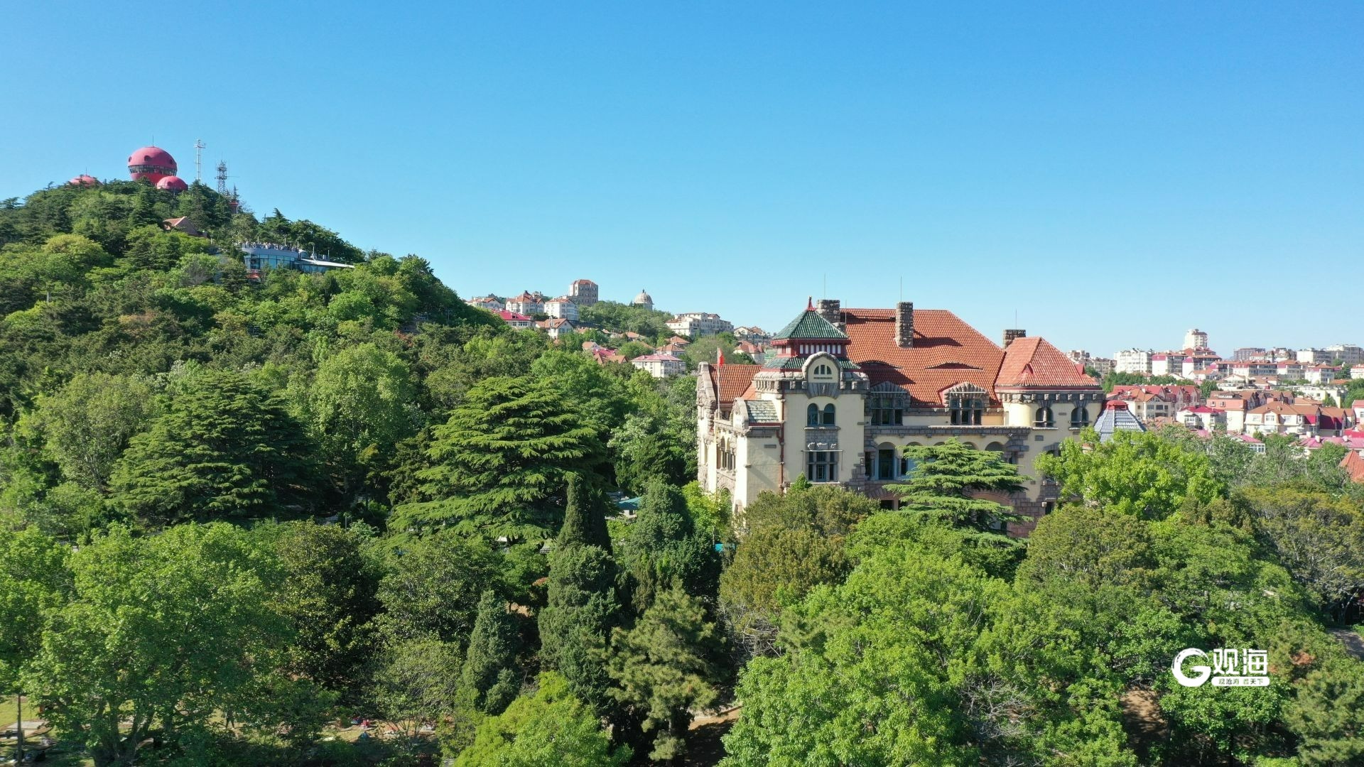 青岛老城区的初夏壁纸,来喽!