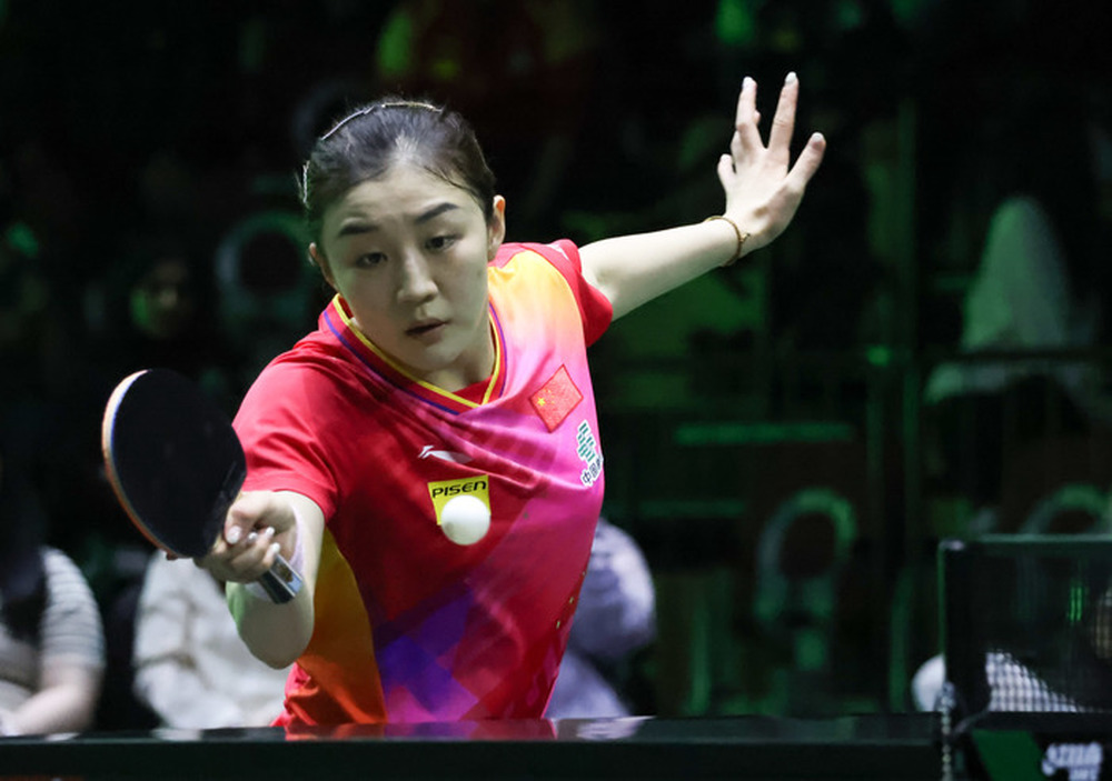 这也意味着陈梦已基本锁定国乒第二张巴黎奥运会女单入场券.