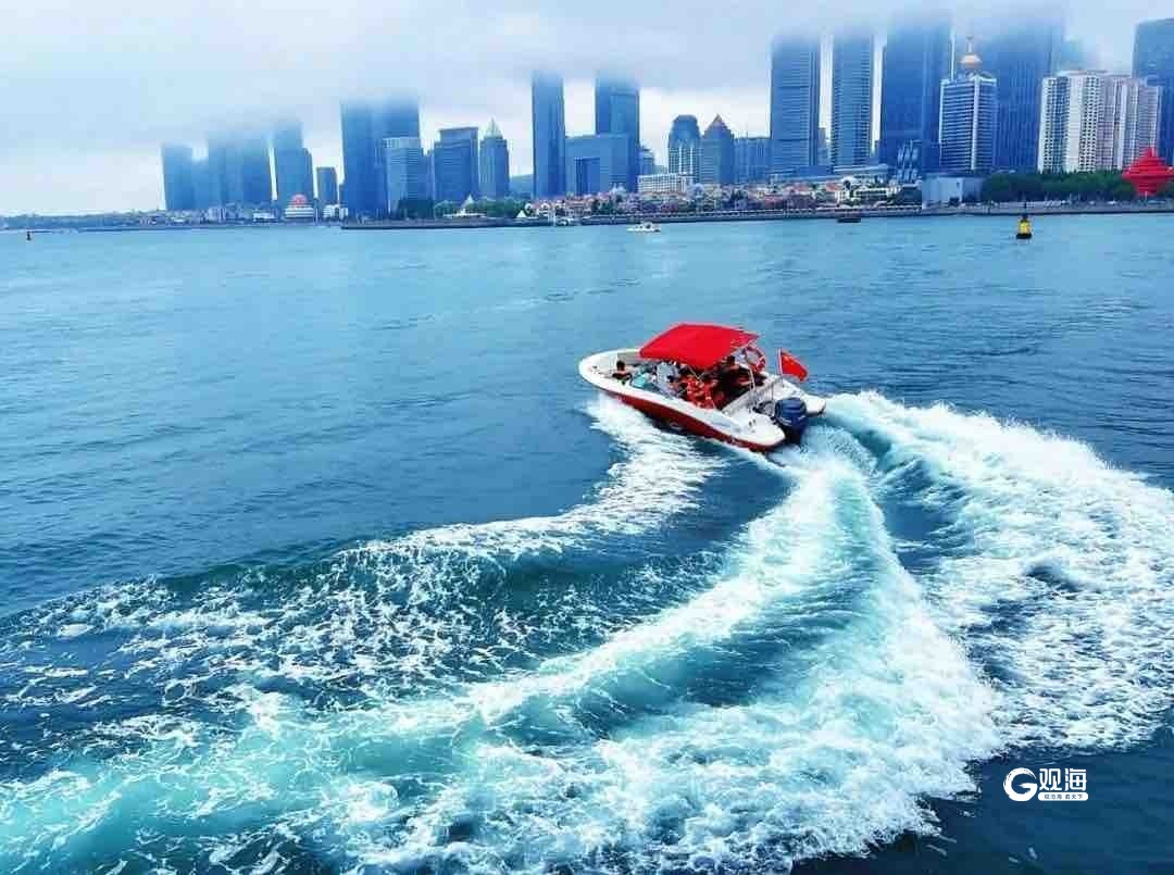 想体验海上的“速度与激情”吗？快来奥帆中心玩嗨极速兜风快艇-青报网-青岛日报官网