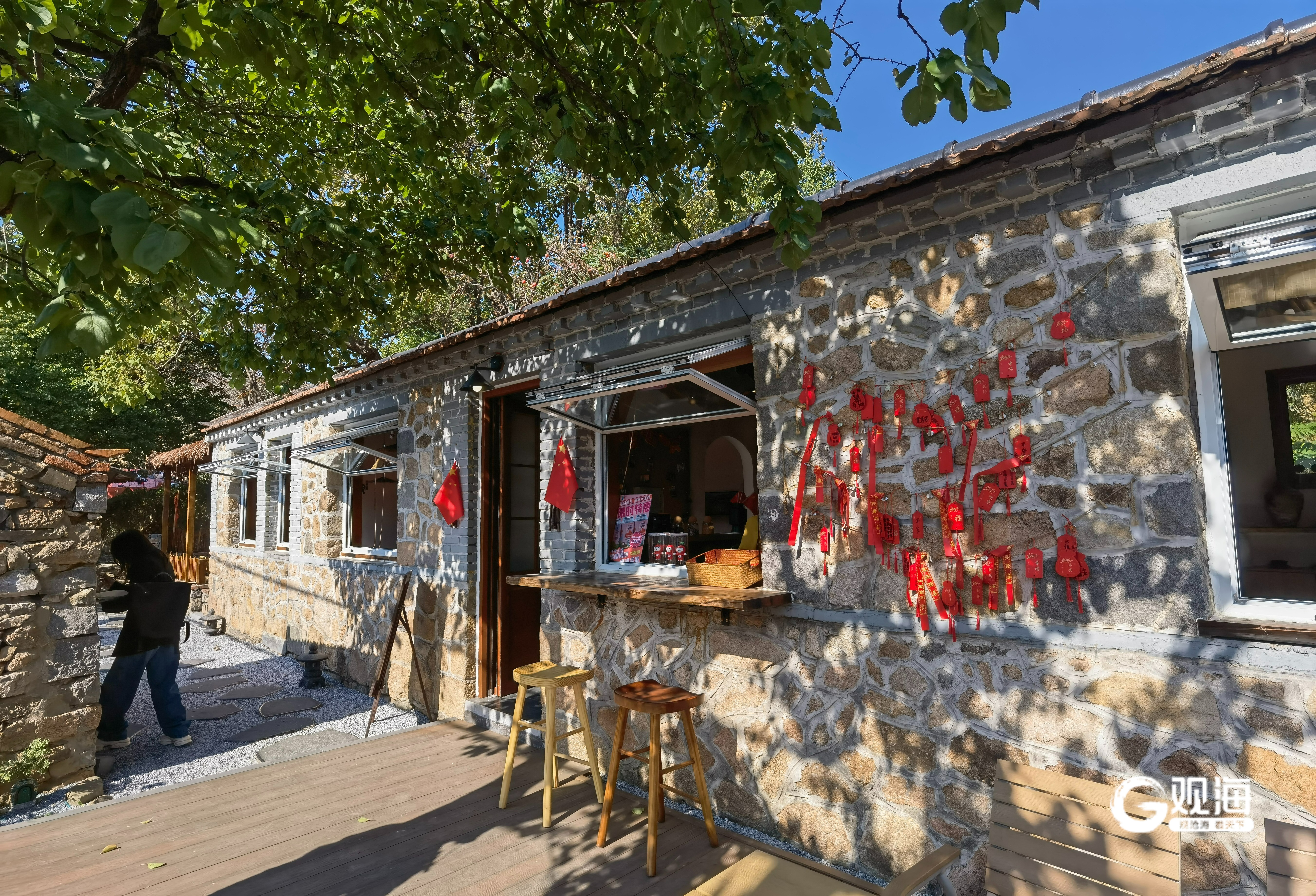 青岛:深秋的杨家山里