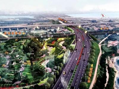 高新区通达青岛主城再添快速通道，华中路贯通工程动工，计划明年6月通车