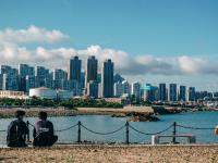 青岛最小清新的公园！航拍网红“小垦丁”