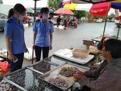 针对水产品及汉堡制售，即墨区开展专项清查整治