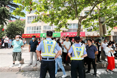 市南公安全力护航2020年高考