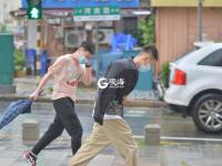 这条标题被刮跑了…… 呼呼呼青岛大风吹袭