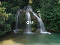 这飞瀑，赋予天河潭精气神