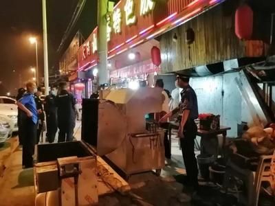 百日攻坚，露天烧烤又抬头？崂山中韩街道集中清理不手软