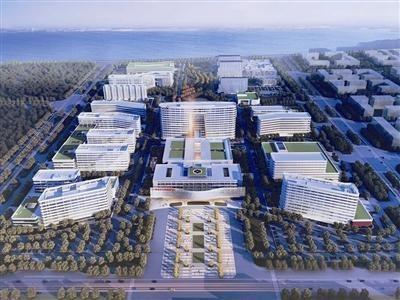 青岛市公共卫生临床中心项目开工 选址高新区设计1000张床位 