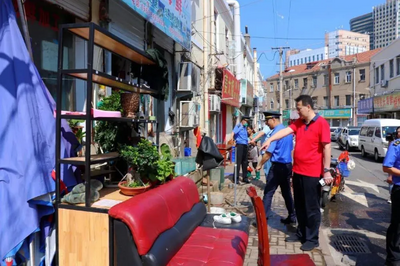 中山路街道:立即行动，投身文明城市创建