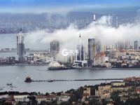 如梦幻天空之城 云中朦胧的青岛更令人心醉