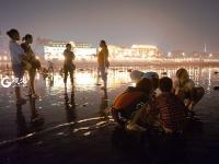 蛤喇“一挖一麻袋” 栈桥夜赶海拾趣多