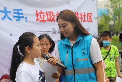 创城进行时：市北区双山街道举办垃圾分类进社区实践活动