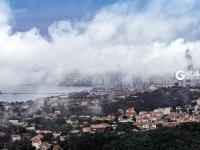 如梦幻天空之城 云中朦胧的青岛更令人心醉