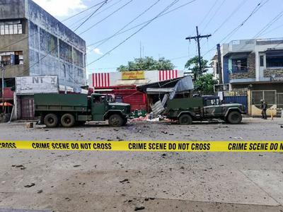 菲律宾南部爆炸事件已致7名士兵、1名警察、6名平民和1名自杀式袭击者死亡