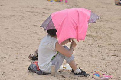 热！热！热！青岛海边却是“清凉”一片