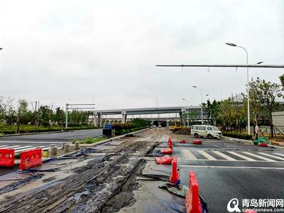 探访：高铁红岛站即将启用 周边配套道路进展如何？