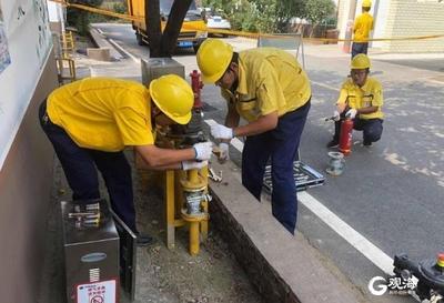 强化行业安全监管，胶州市组织开展燃气应急演练