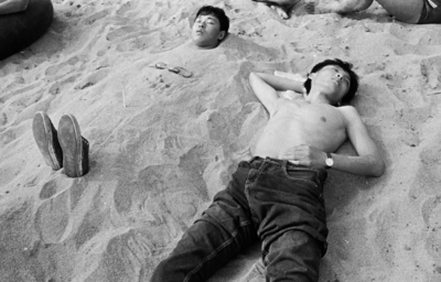 第一海水浴场众生相 回忆如海风般拂来