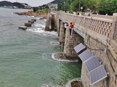 实现24小时动态监测，崂山区试点为两座桥梁安装“云医生”