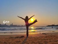 夕阳西下，陪你看青岛最美的晚霞和夜景