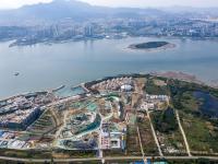 唐岛湾南岸，“莫比乌斯环”显雏形 