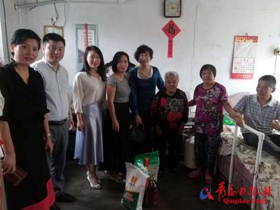 暖心！市北开平路街道走访慰问困难家庭