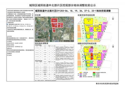 涉及面积约1025亩！青岛这个区16宗地块控规调整，看看有没有你家附近地块？