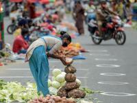印度：疫情下的集市