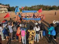 这样的好天宜横渡 “泳士”破浪而来闯五湾 