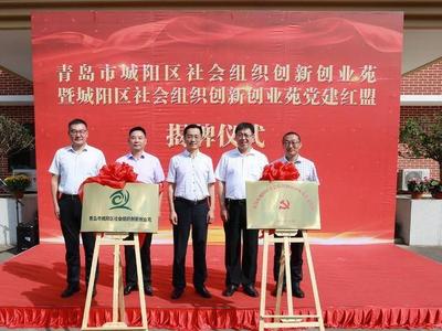 青岛这个区率先成立社会组织党建红盟，为公益发展生态圈提供新模式