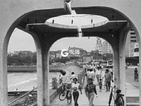 三十年前的“网红打卡地”——栈桥海滨
