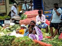 印度：疫情下的集市